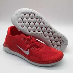 Nike Free Run 2018  [942836-600] Red/white mens no box brand new